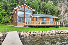 Lakefront Motley Home with Deck and Private Dock!
